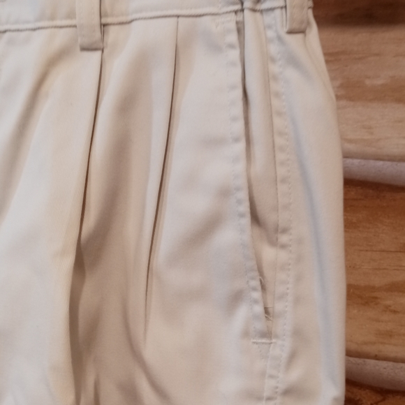 Haggar dress twill khaki shorts NWT - Picture 3 of 7